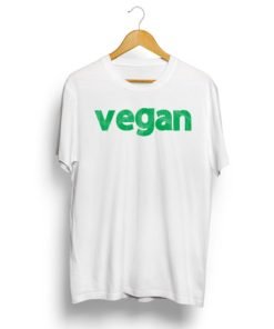 vegan white crayontee