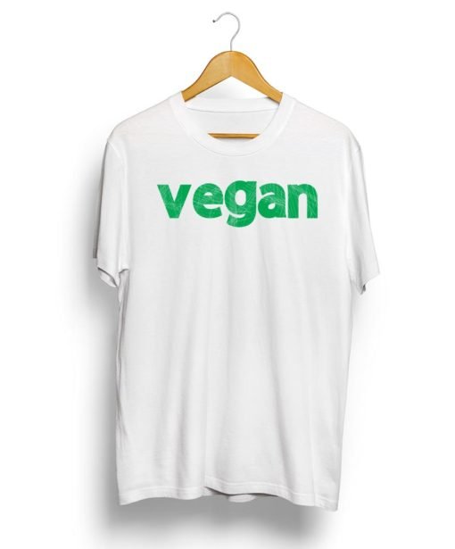 vegan white crayontee